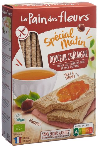 Le Pain des fleurs, Les Pain des fleurs Blumenbrot Spécial Matin Kastanie (230g)
