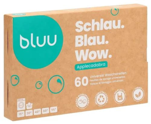 bluu, bluu Waschstreifen Applecadabra (60 Stk)