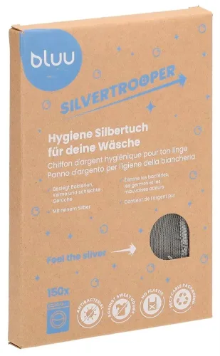 bluu, bluu Silvertrooper Hygiene-Silbertuch (1 Stk)
