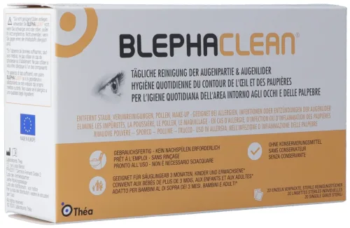 Blephaclean, Blephaclean Reinigungstücher steril, einzeln verpackt (20 Stk)