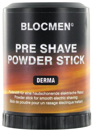 functional cosmetics, BLOCMEN Derma Rasurpuderstift, für schonende Trockenrasur (60g)