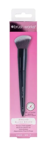 Brushworks Angled Blush Brush No. 7 Box