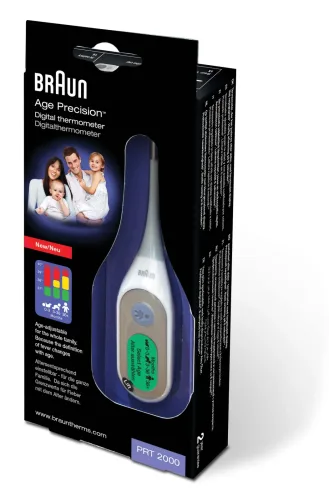 Braun, Braun Fieberthermometer "Age Prec. PRT2000"