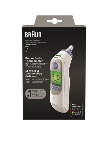 Braun, Braun Fieberthermometer "ThermoScan 7 IRT 6520WE"