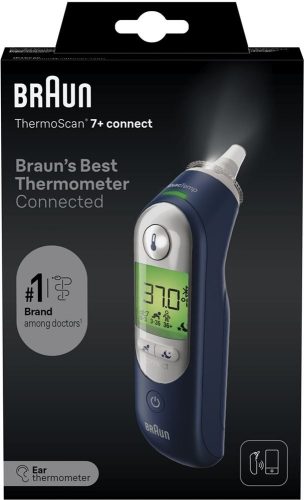 Braun, Ohrthermometer ThermoScan® 7+ Connect IRT6575NWE