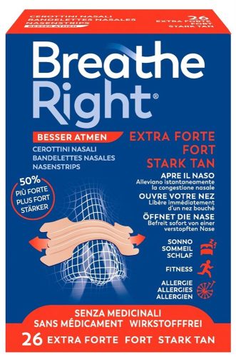 undefined, Breathe Right Nasenpflaster Extra Strength Tan 26 Stück