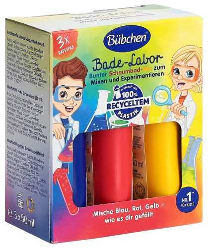 Bübchen, Bübchen Bad Labor Schaumbadmix 3x 50 ml