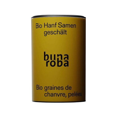 bunaroba, bunaroba Bio Hanf Samen, geschält (200g)