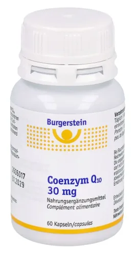 Burgerstein, BURGERSTEIN Coenzym Q10 Kaps 60 Stk