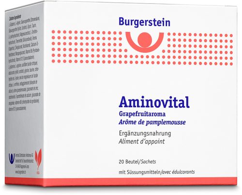 Burgerstein, BURGERSTEIN Aminovital Plv Grapefruitarom 20 Btl