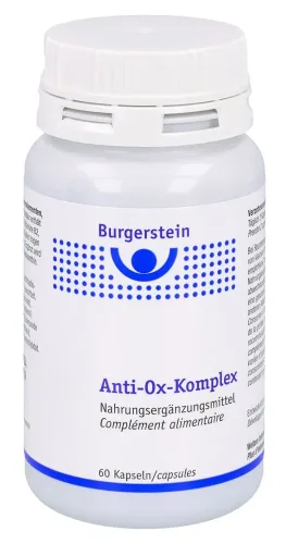 Burgerstein, BURGERSTEIN Anti-Ox-Komplex Kaps Ds 60 Stk