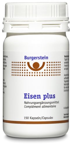 Burgerstein, BURGERSTEIN Eisen plus Kaps Ds 150 Stk