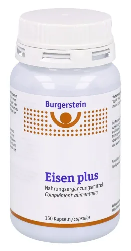 Burgerstein, BURGERSTEIN Eisen plus Kaps Ds 150 Stk