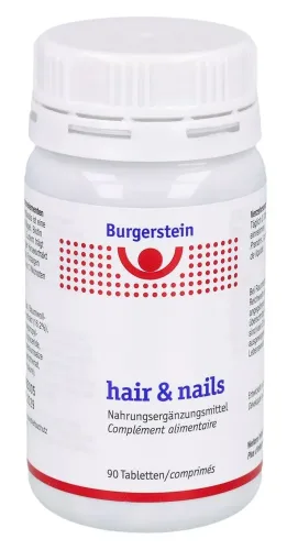 Burgerstein, BURGERSTEIN Hair & Nails Tabl 90 Stk