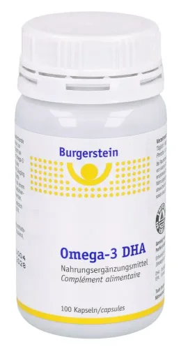 Burgerstein, BURGERSTEIN Omega-3 DHA Kaps 100 Stk