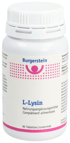 Burgerstein, BURGERSTEIN L-Lysin Tabletten (90 Stk)
