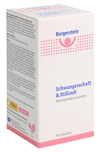 Burgerstein, Burgerstein Schwangerschaft & Stillzeit Tabletten (90 Stk)
