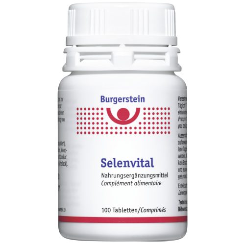Burgerstein, BURGERSTEIN Selenvital Tabl 100 Stk