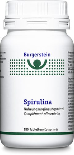 Burgerstein, BURGERSTEIN Spirulina Tabl Ds 180 Stk