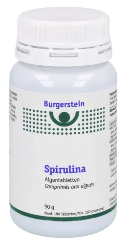 Burgerstein, BURGERSTEIN Spirulina Tabl Ds 180 Stk