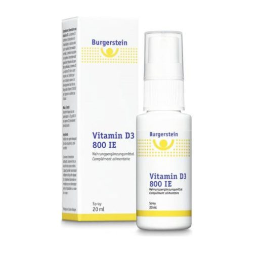 Burgerstein, Burgerstein Vitamin D3 800 IE Spray (20ml)