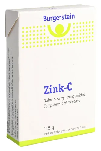Burgerstein, Burgerstein Zink-C Toffees (115g)