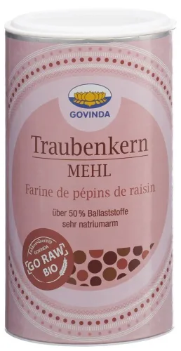 GOVINDA, GOVINDA Traubenkernmehl Bio (200g)