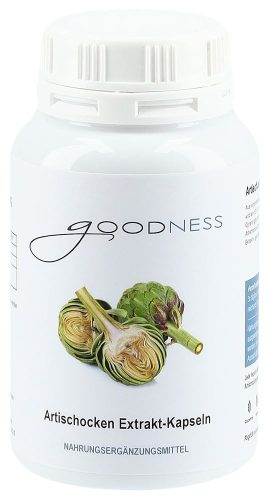 Goodness, Goodness Artischocken-Kapseln 500mg Cynarin (100 Stk)