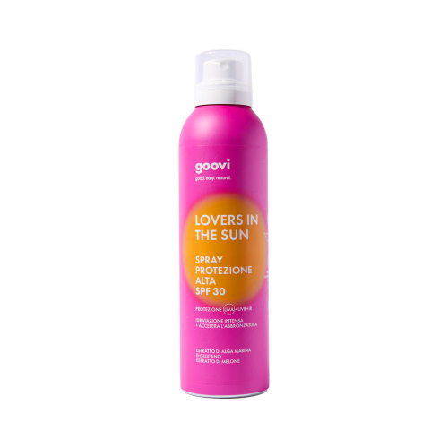 Goovi, Goovi - Körperspray-Creme mit hohem Schutzfaktor SPF30+, Lovers In The Sun, 200 ml