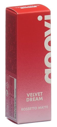 Goovi, Goovi - Velvet Dream – Lippenstift, Lippenstift 01 Nude Matt, 3.5  g,  Rose Matt