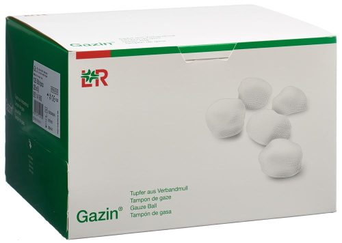 Gazin, Gazin Tupfer aus Verbandmull, Grösse 3, 20-fädig, steril (125 Stk)