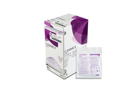 Gammex, Gammex OP-Handschuhe Latex, Grösse 8, steril, puderfrei (50 Paar)