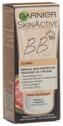 Garnier BB, GARNIER BB Miracle Skin Per Creme helle Haut 50 ml