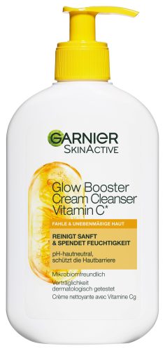 Garnier, Garnier - Glow Booster Cream Cleanser Vitamin C, SkinActive, 250 ml