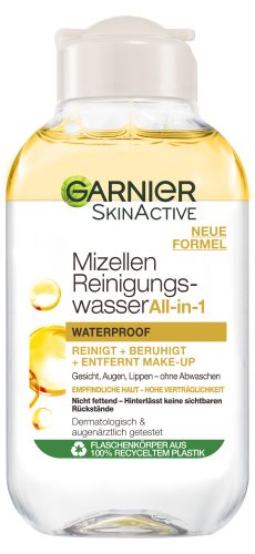 Garnier, Garnier - Mizellen Reinigungswasser All-in-1 Waterproof  Mini, SkinActive, 100  ml