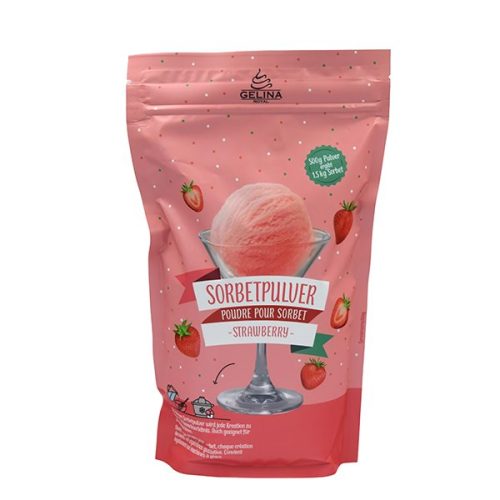 Gelina Royal, Gelina Royal Glacépulver, Erdbeersorbet (500g)