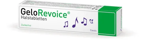 GeloRevoice, GeloRevoice Halstabletten Cassis-Menthol (20 Stk)