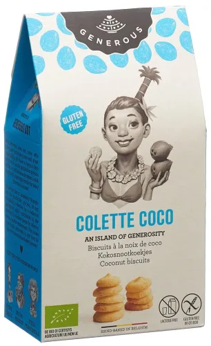 Generous, GENEROUS Colette Coco Biscuit glutenfrei 100 g