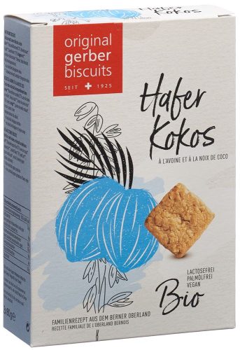original gerber biscuits, Gerber Biscuits Hafer Kokos Biscuits Bio (2x80g)
