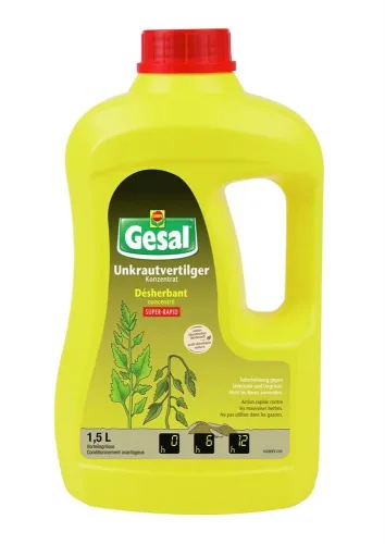 Gesal, Gesal Unkrautvertilger Super-Rapid Konzentrat | 1.5 l