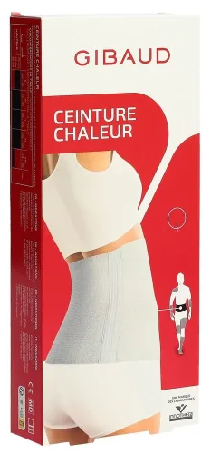 GIBAUD, GIBAUD CHALEUR Nierenwärmer M, 25cm anthrazit (1 Stk)