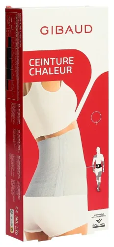 GIBAUD, GIBAUD Nierenwärmer Chaleur 75-90cm, anthrazit (1 Stk)