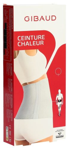 Gibaud, Gibaud CHALEUR Nierenwärmer L 25cm anthrazit (1 Stück)
