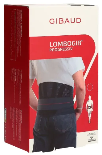 PDM to be maintained, Gibaud Lombogib Progressiv Lumbalgürtel Größe 3