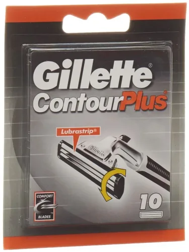 Gillette Contour, GILLETTE CONTOUR Plus Ersatzklingen 10 Stk