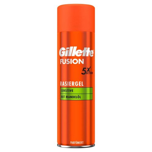 Gillette, Gillette Fusion5 Sensitive Rasiergel (200 ml)