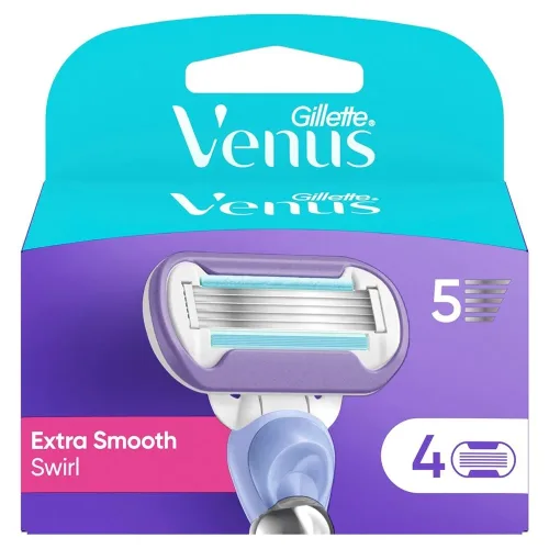 Gillette, Gillette Venus Extra Smooth Swirl Systemklingen (4 Stk)