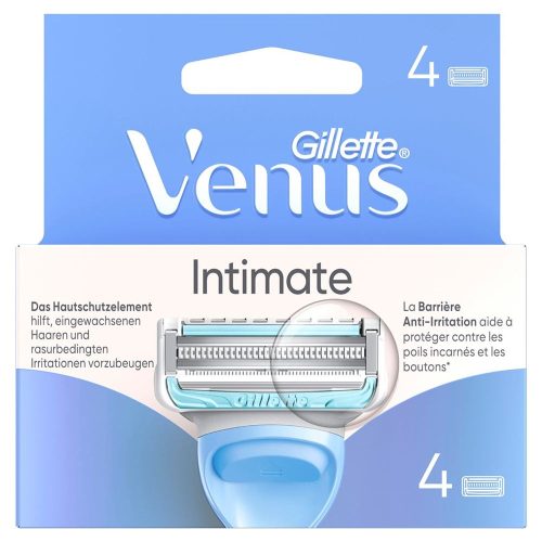 Gillette Venus, Gillette Venus - Intimbereich Systemklingen 4er, 4 Stück