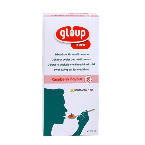 gloup, gloup zero Schluckgel Himbeer (500ml)