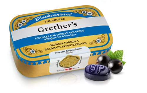 Grether's, Grether's Pastilles Blackcurrant (110g)